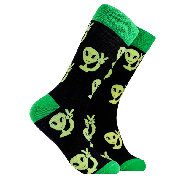 Alien Socks - Peaceman