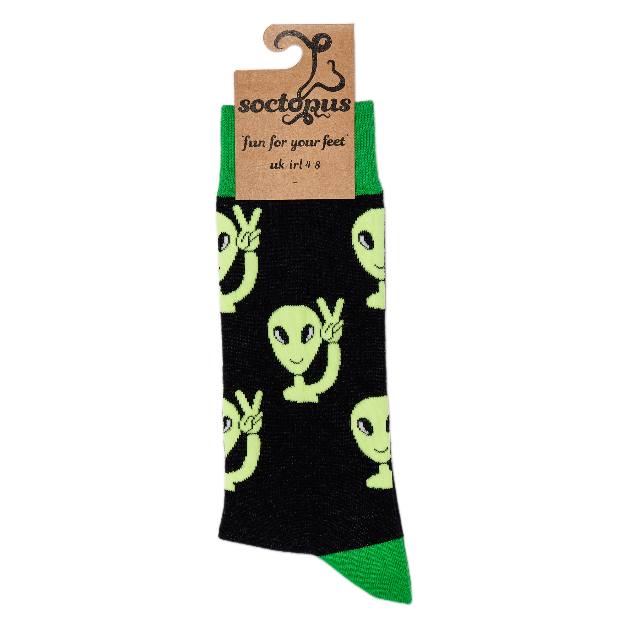 Alien Socks - Peaceman