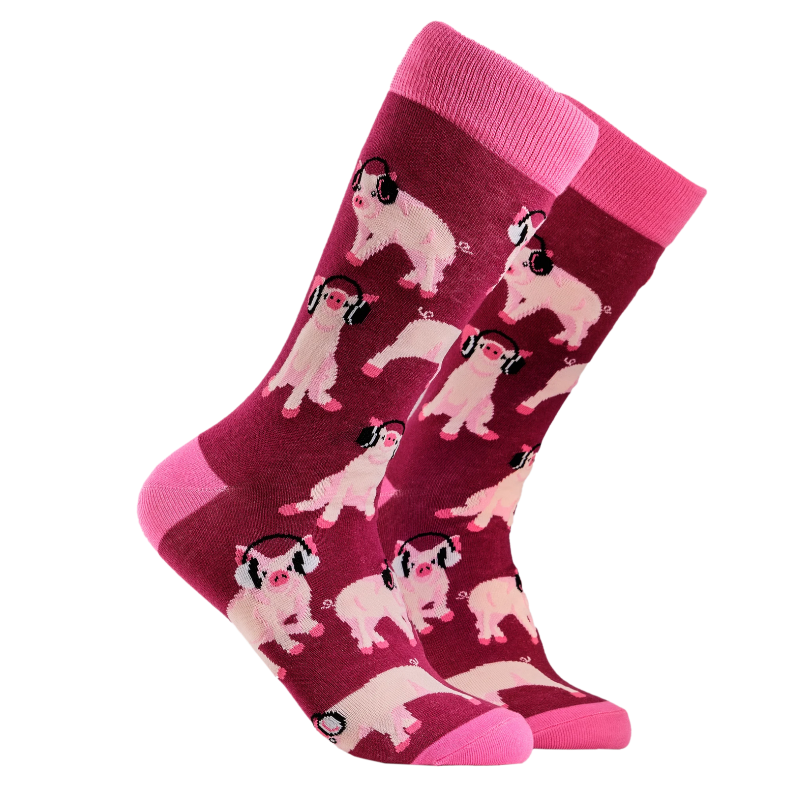 Pig Socks - Pigs in Headphones