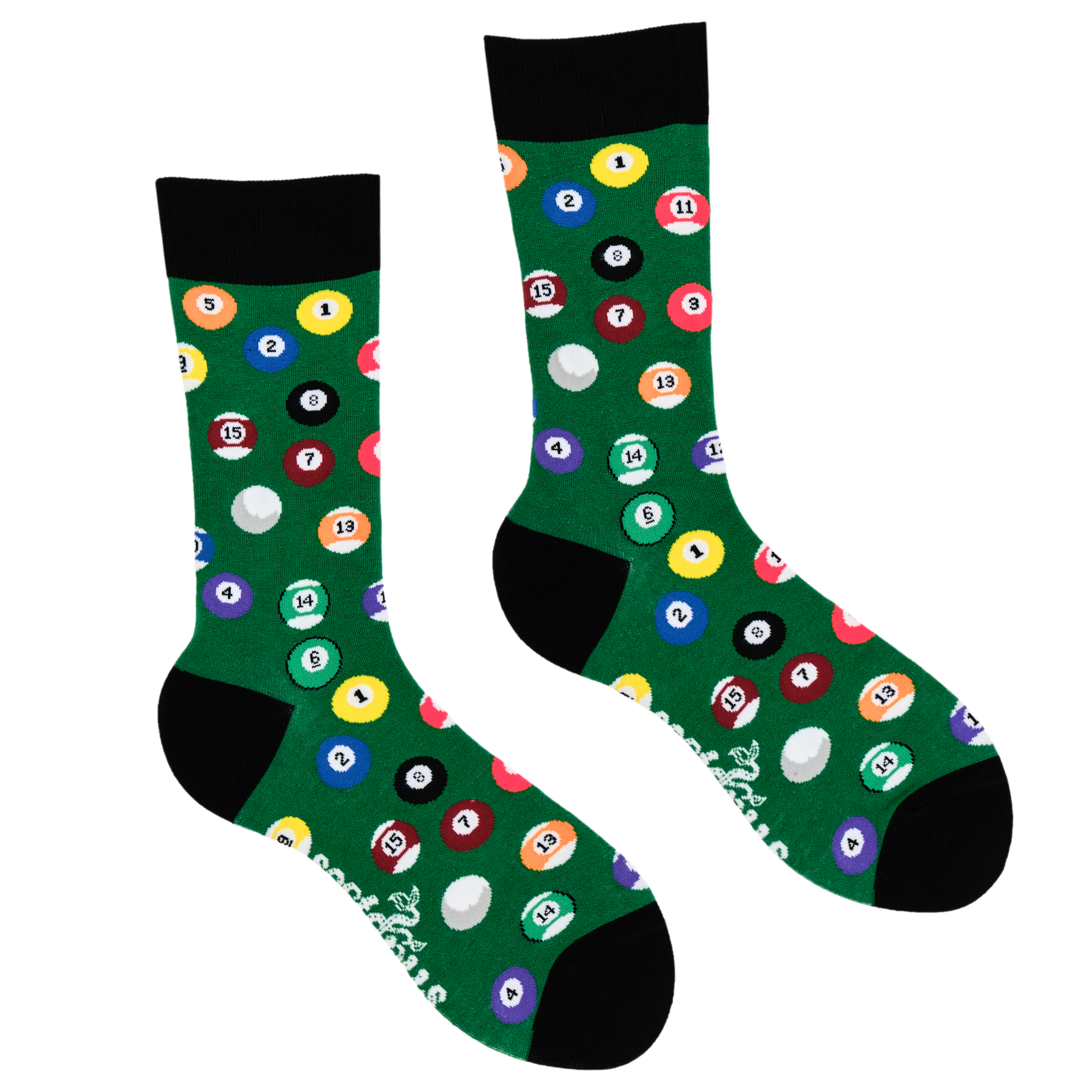 Pool Balls Bamboo Socks