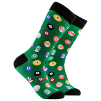 Pool Balls Bamboo Socks