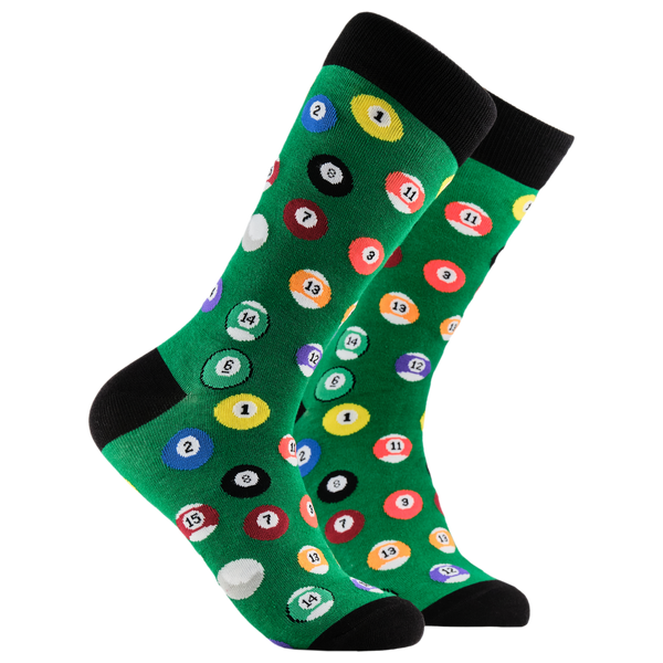 Pool Balls Bamboo Socks