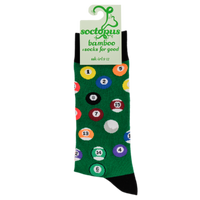 Pool Balls Bamboo Socks