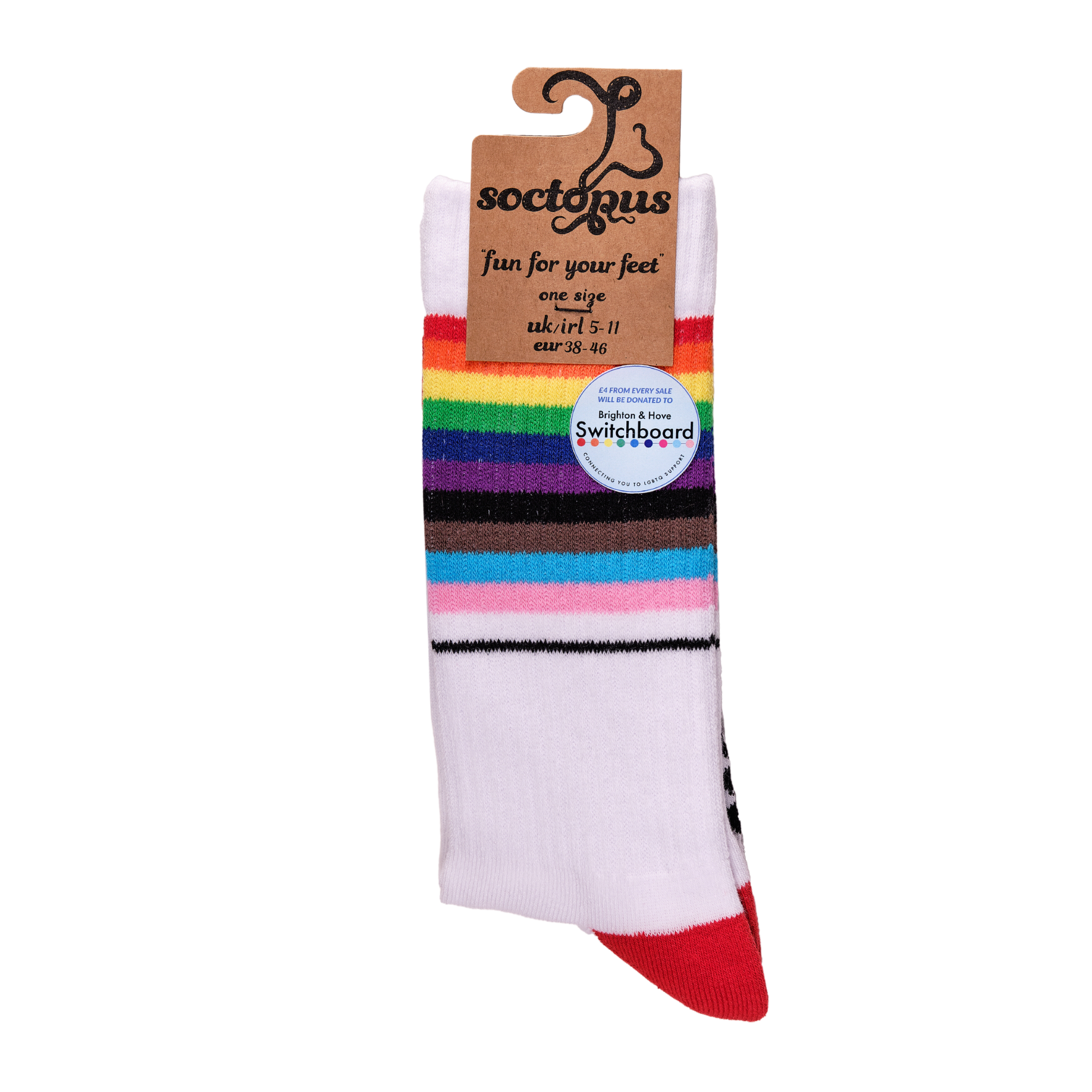 LGBTQA+ Socks - Pride Athletic