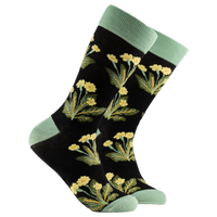 Primroses Floral Bamboo Socks