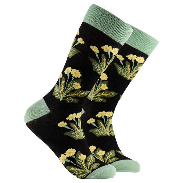 Primroses Floral Bamboo Socks