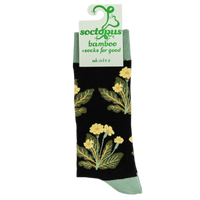 Primroses Floral Bamboo Socks