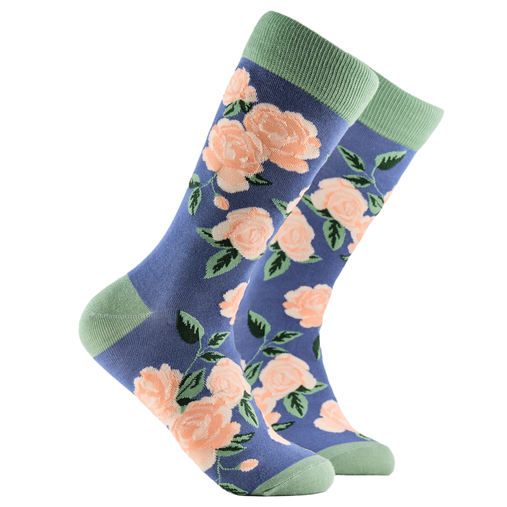 Rose Floral Bamboo Socks