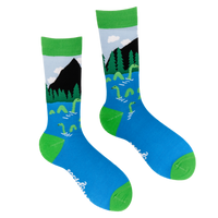 Loch Ness Monster Socks - Sock Ness Monster (XS-SIZE)