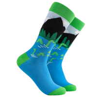 Loch Ness Monster Socks - Sock Ness Monster (XS-SIZE)