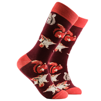 Squirrel Lover Socks