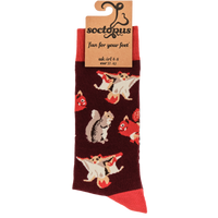 Squirrel Lover Socks