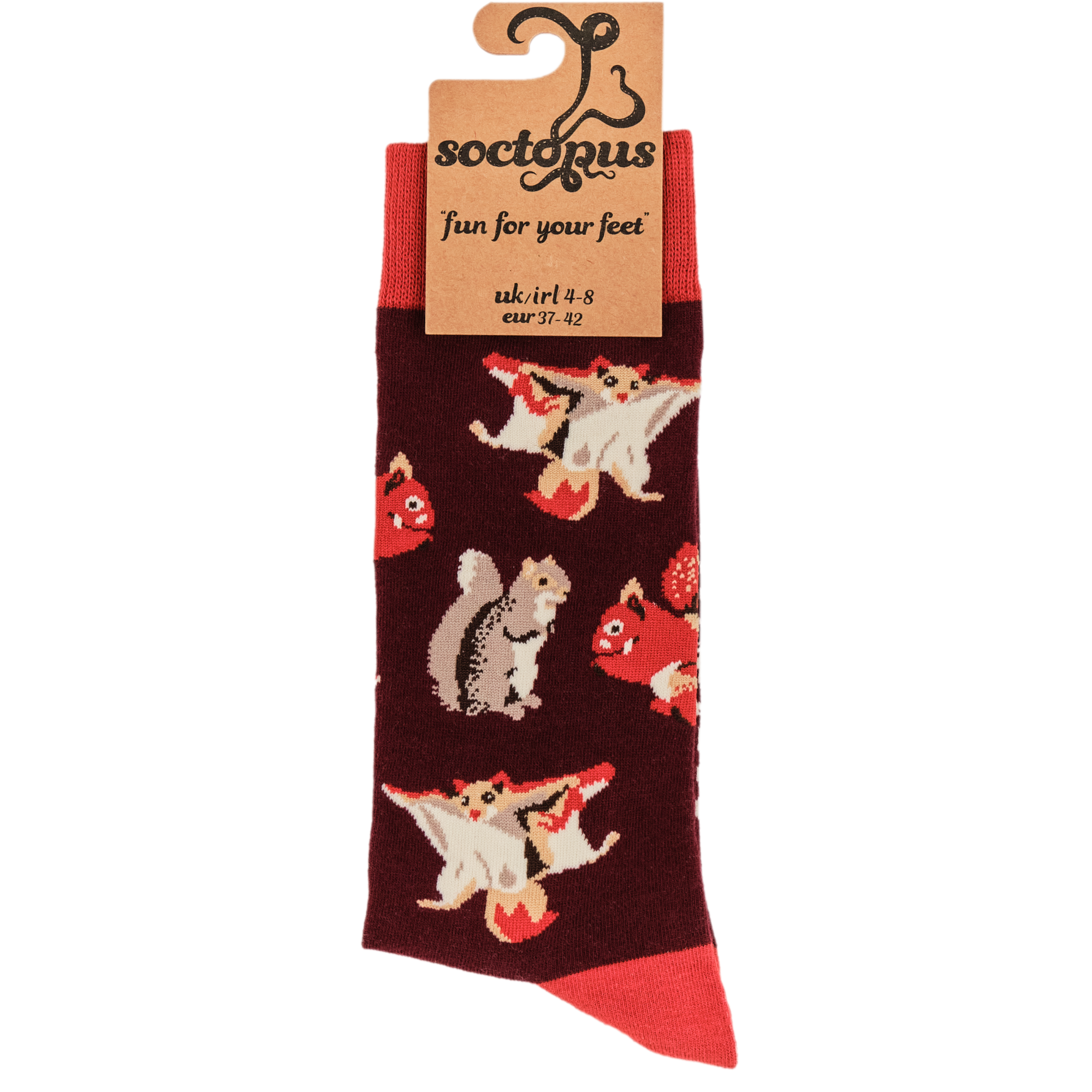Squirrel Lover Socks