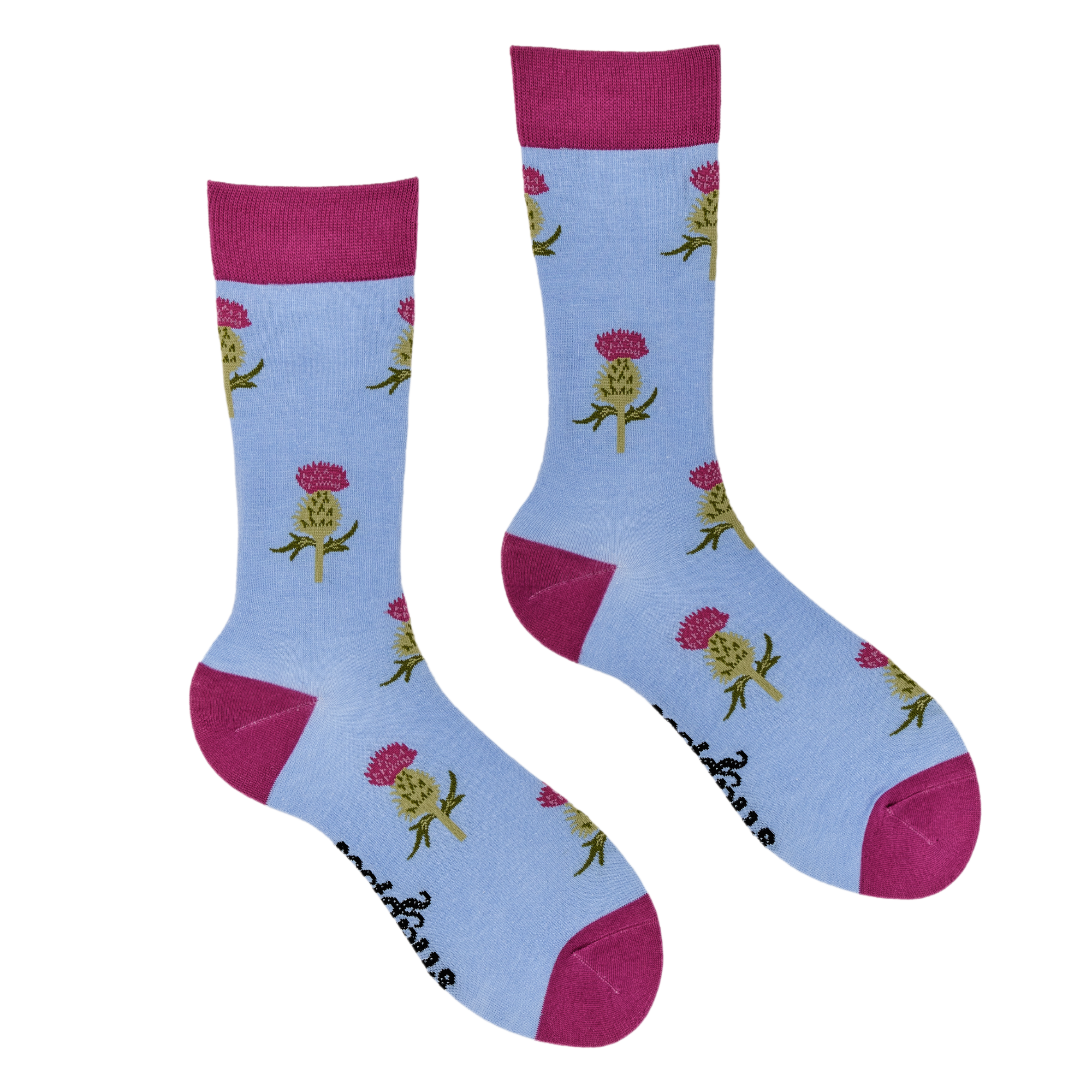 Scottish Socks - Thistles