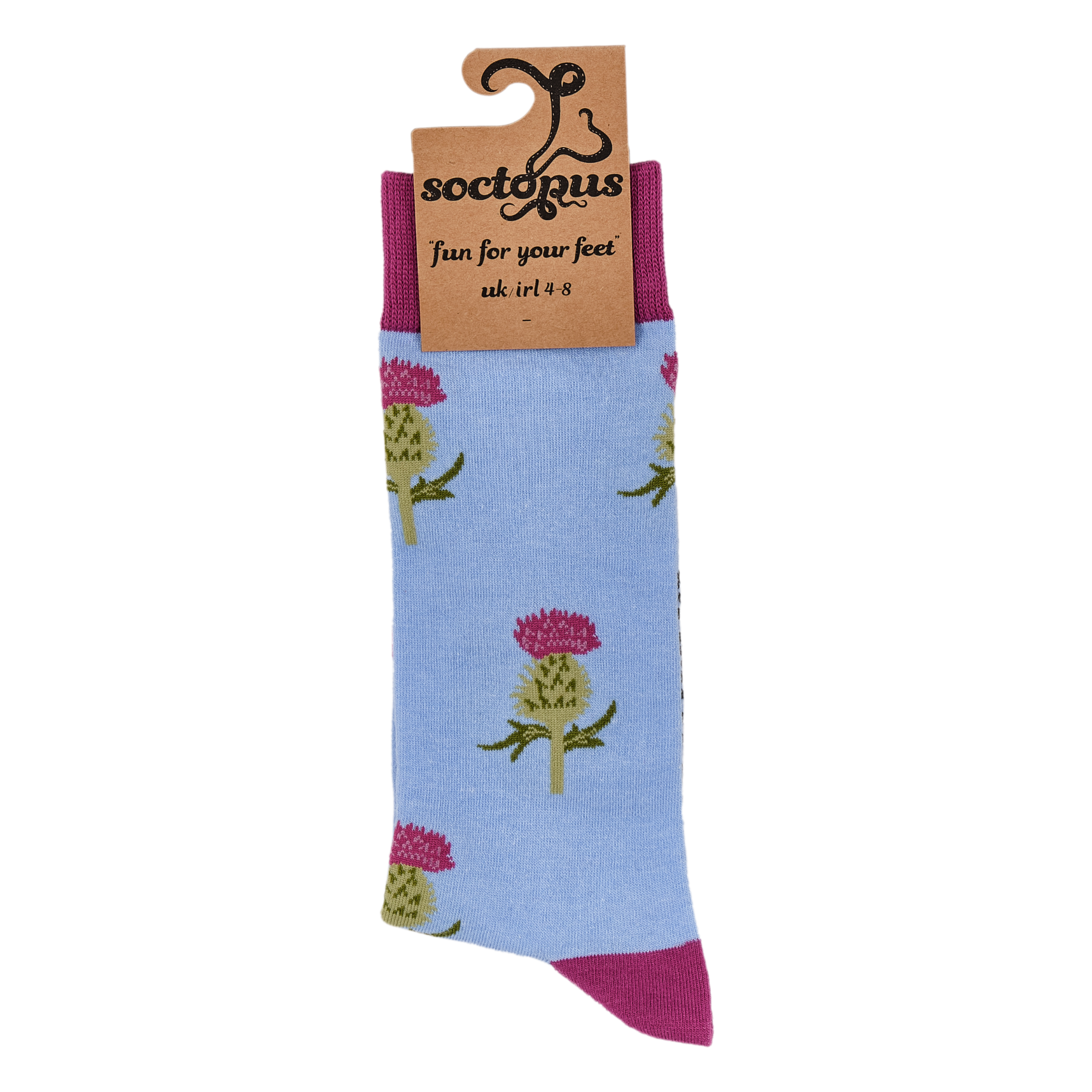 Scottish Socks - Thistles