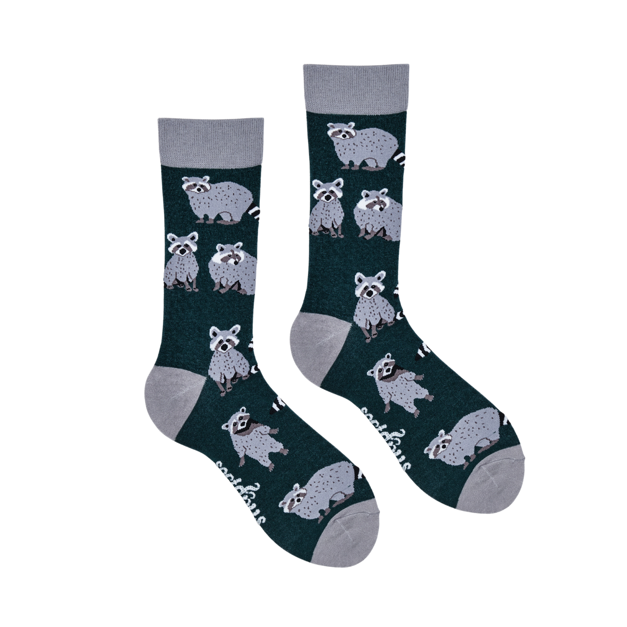 Raccoon Socks - Trash Panda