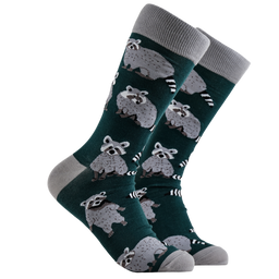 Raccoon Socks - Trash Panda