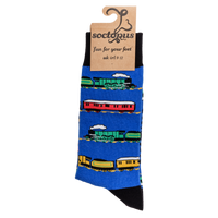 Train Socks - Full Steam Ahead