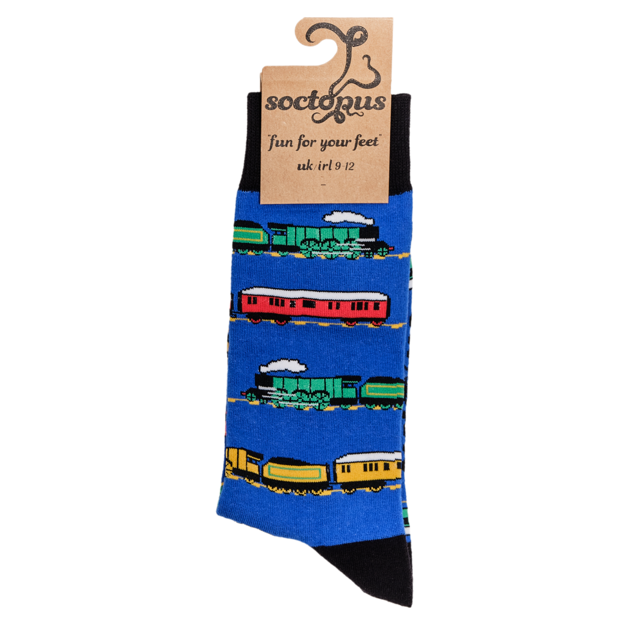 Train Socks - Full Steam Ahead