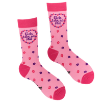 Girls Take No Shit Socks