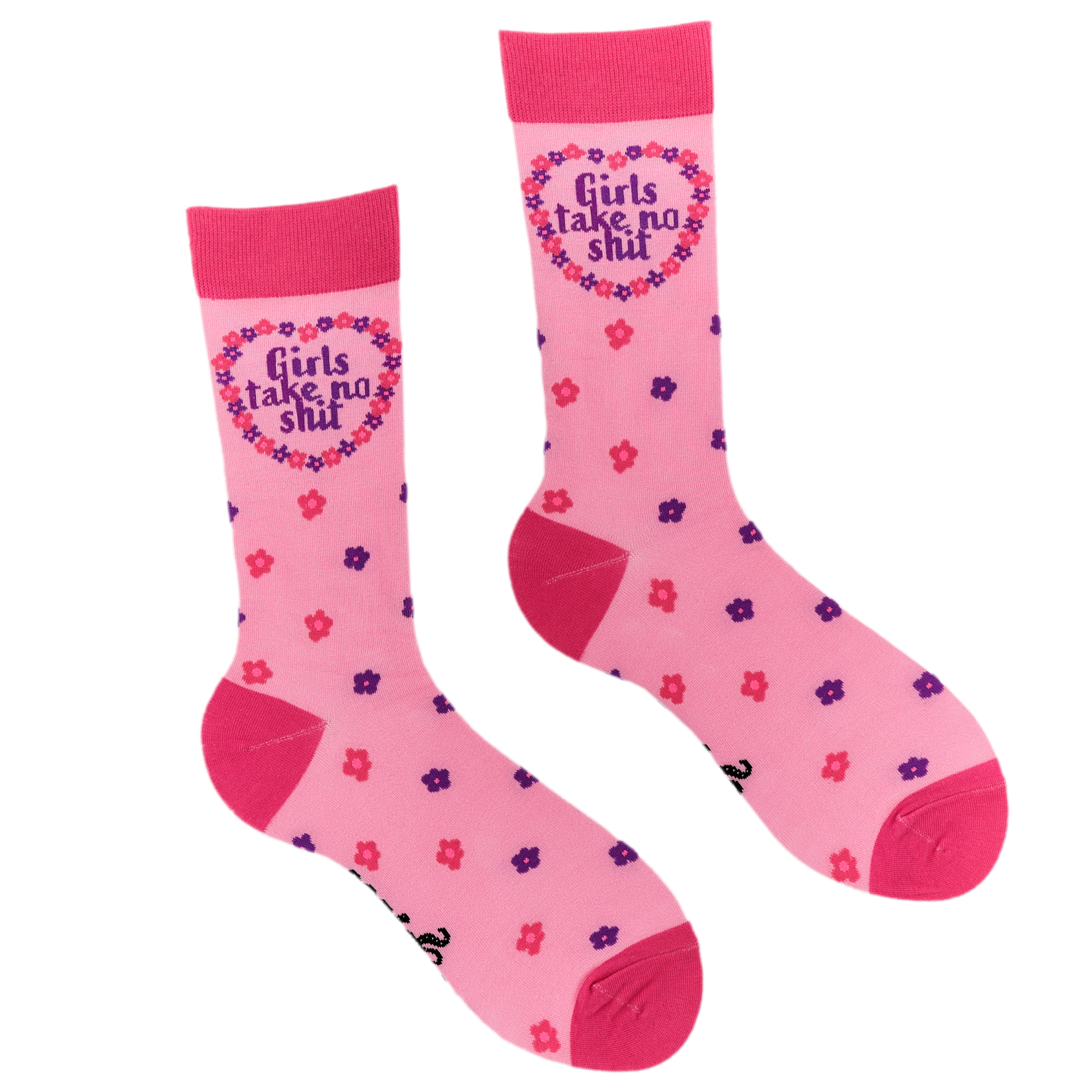 Girls Take No Shit Socks