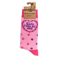 Girls Take No Shit Socks