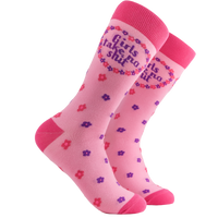 Girls Take No Shit Socks