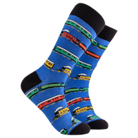 Train Socks - Full Steam Ahead