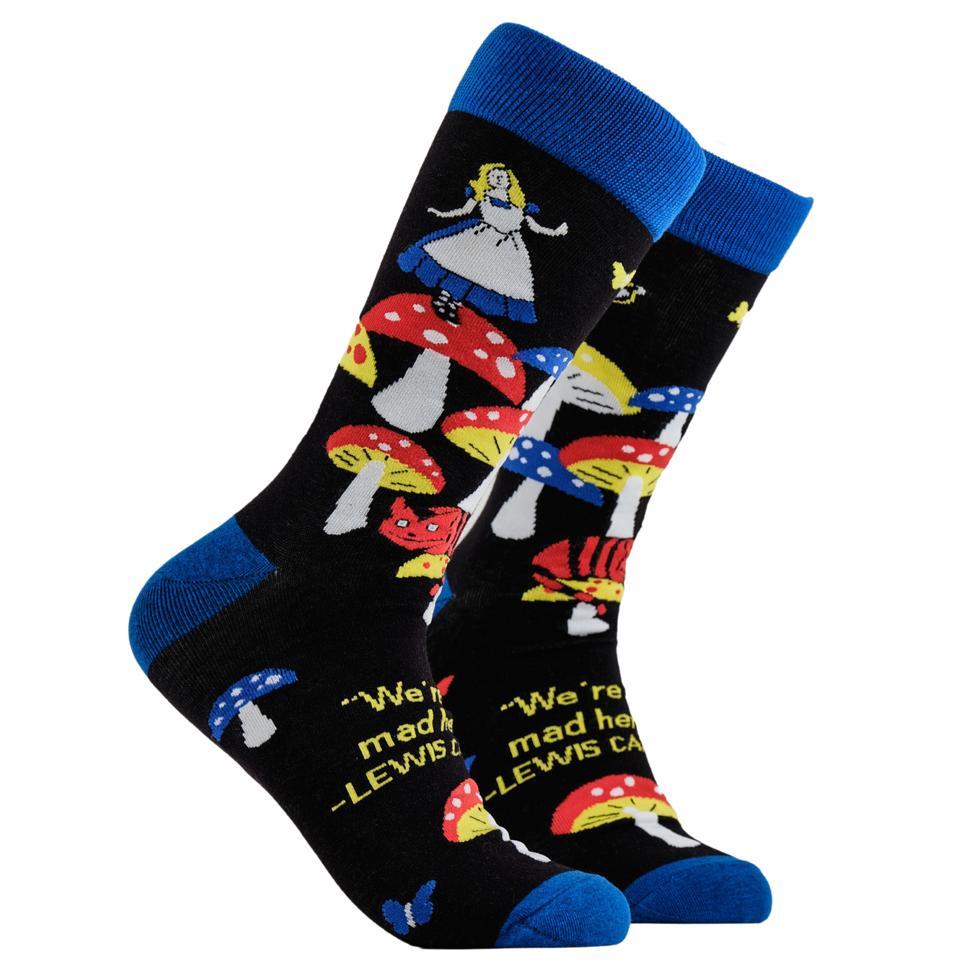 Alice in Wonderland Socks - Where's Wonder Land?