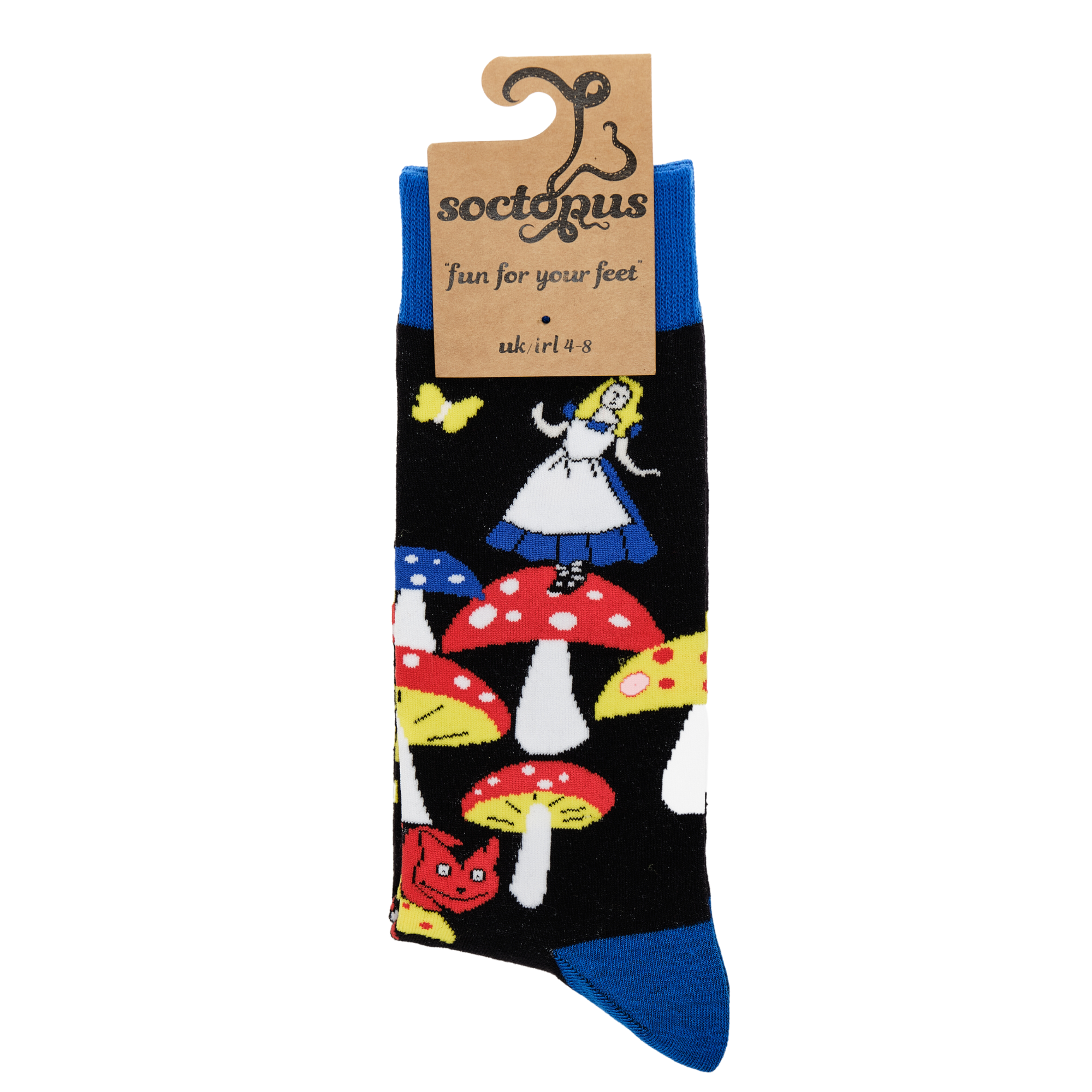 Alice in Wonderland Socks - Where's Wonder Land?